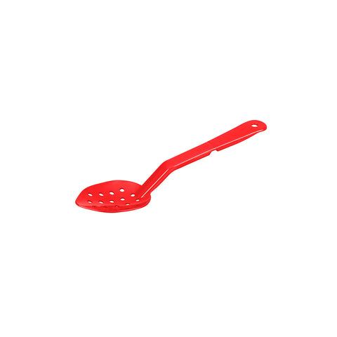 43021-R Serving Spoons - Polycarbonate Serving Spoon Perforated Red 275mm