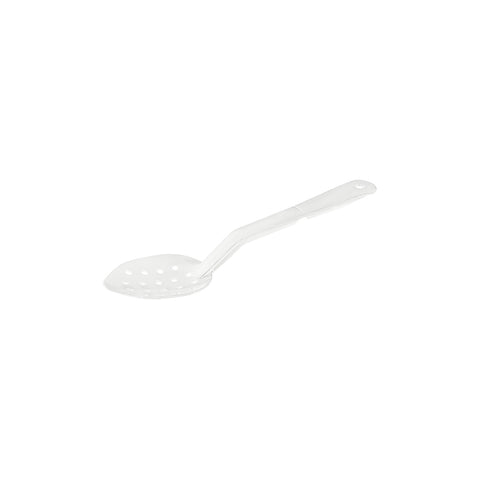 43021-W Serving Spoons - Polycarbonate Serving Spoon Perforated White 275mm