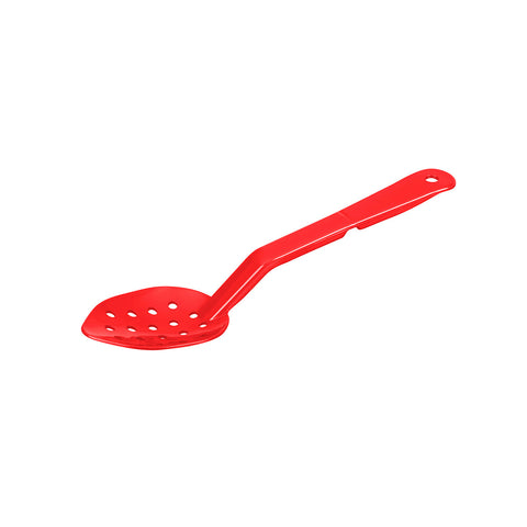 43025-R Serving Spoons - Polycarbonate Serving Spoon Perforated Red 390mm