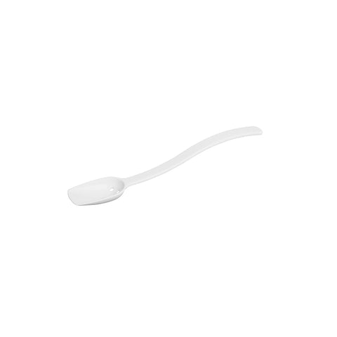 43031-W Serving Spoons - Polycarbonate Salad Spoon Perforated White 260mm