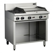 900mm GAS GRIDDLE WITH CABINET BASE